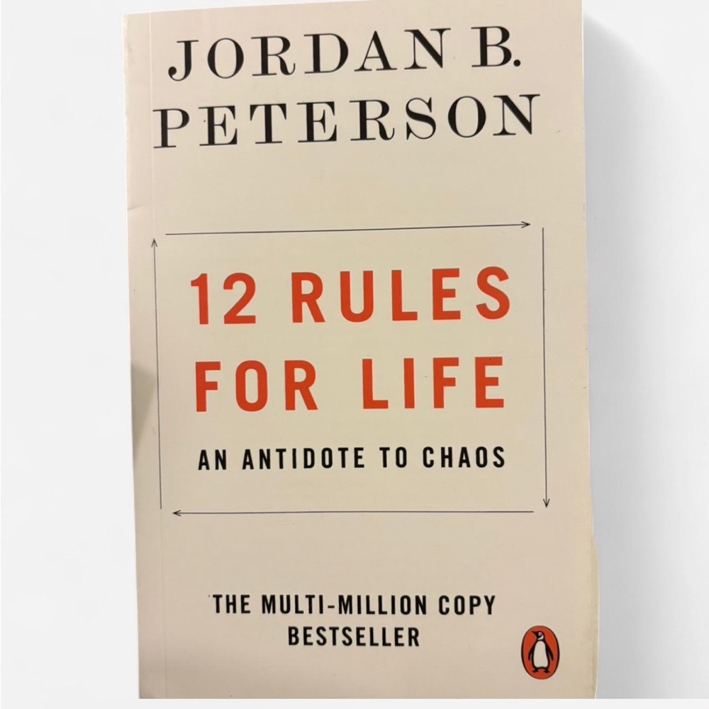 12 Rules for Life Book by Jordan B. Peterson